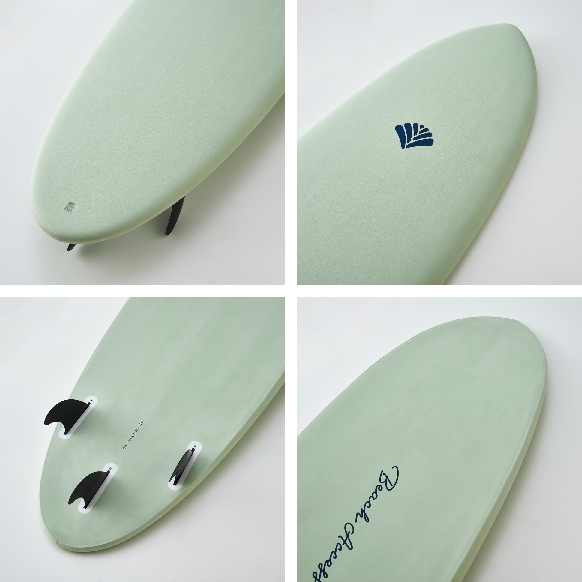 公式】ビーチアクセス ソフトボード 6'4” ミッドレングス ワックス