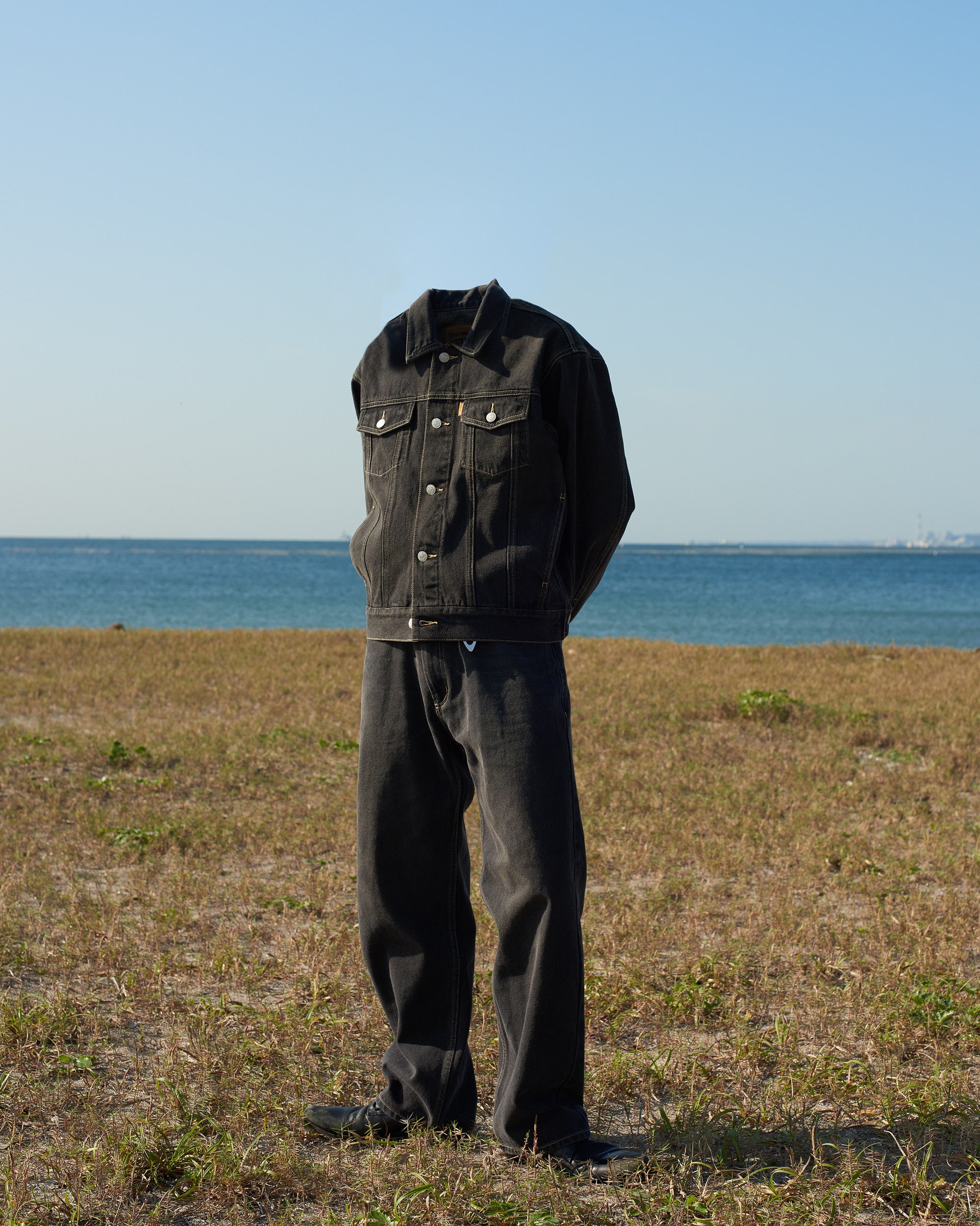 Washed Black Denim Set up / Jacket – BELVET