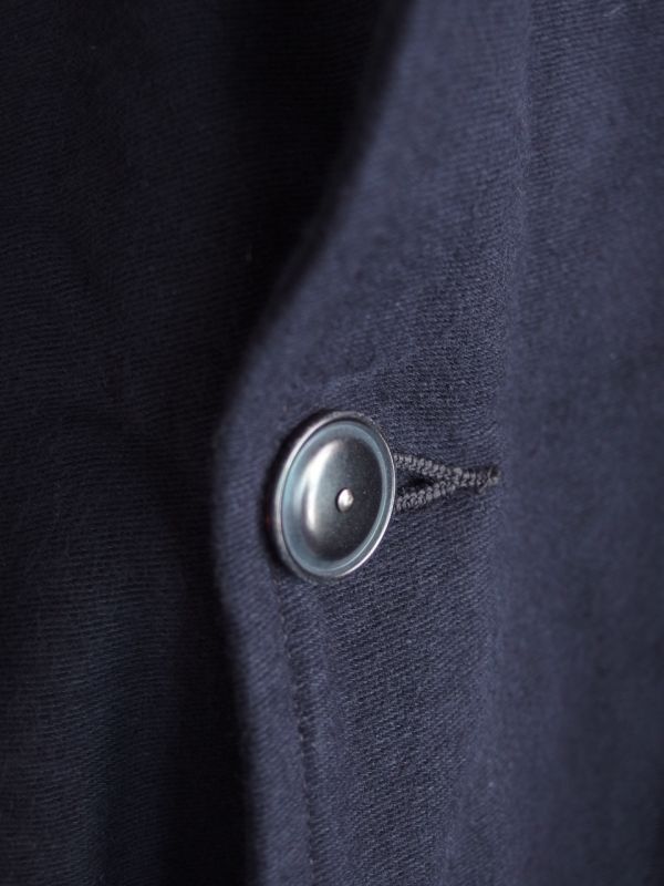 COMOLI インレイツイルスタンドカラージャケット