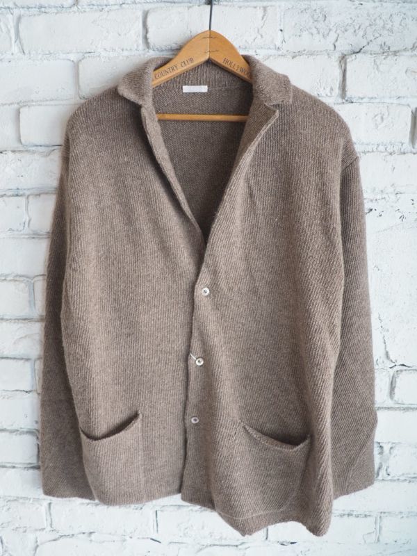 COMOLI カシミヤニットジャケット