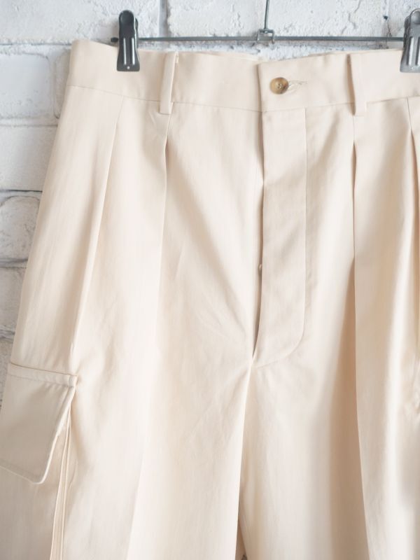 HERILL Egyptiancotton Chino Cargopants ヘリル エジプシャンコットン