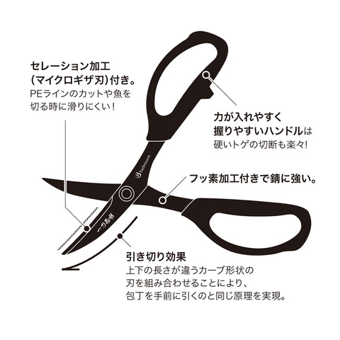 MP-290 一刀両断ハサミ-ikejime – ベルモント オンライン ショップ