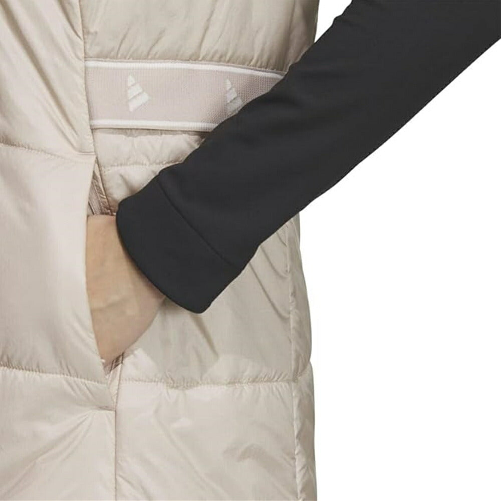 adidas WIND.RDY 撥水 中わた ロングベスト 24FW JSB87 | 自転車