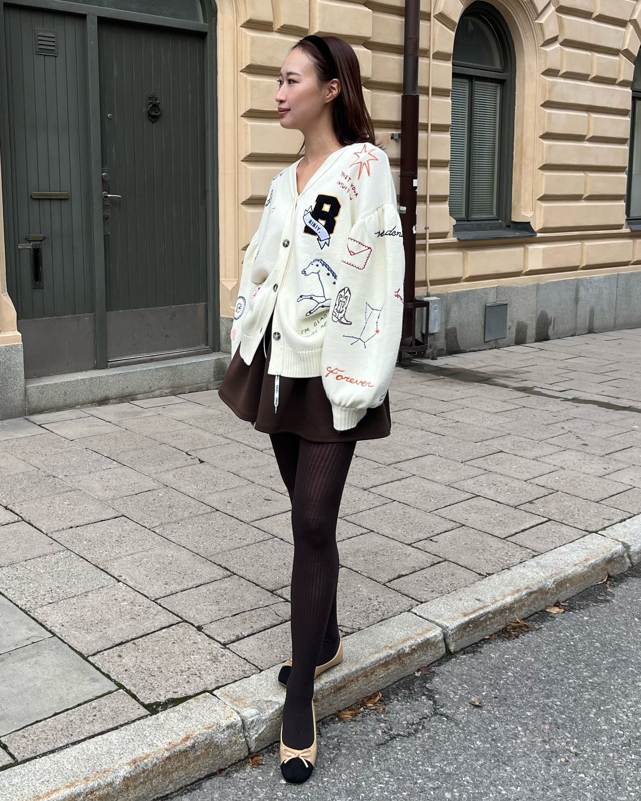 BIBIY. MADE | NELLY MINI SKIRT BROWN｜Bibiy.