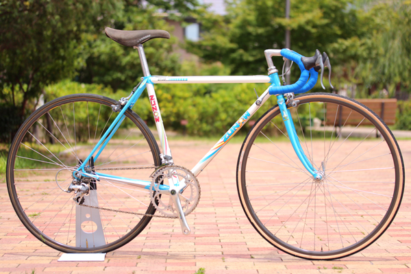 ZUNOW ズノウ ヴィンテージロードバイク 青/白 ZUNOW ズノウ