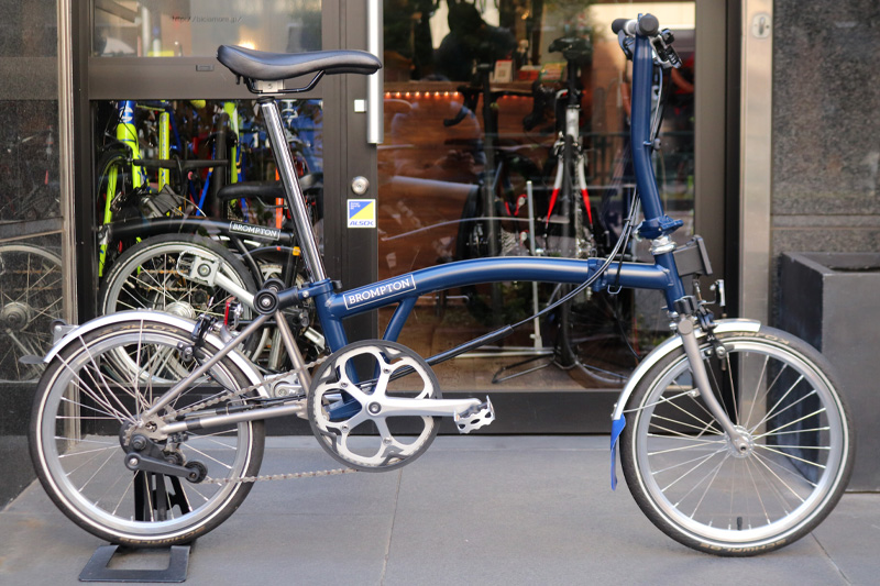 ブロンプトン Brompton S2L-X テンペストブルー 買取入荷！