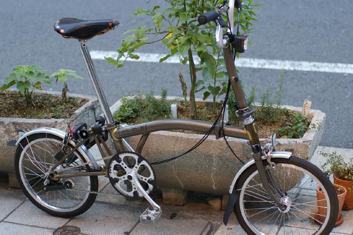 Brompton M3L RAW カスタム完了です。 – Bici Termini