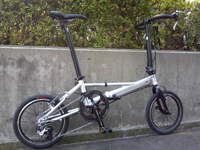 DAHON PRESTO SL カスタマイズいたしました。 – Bici Termini