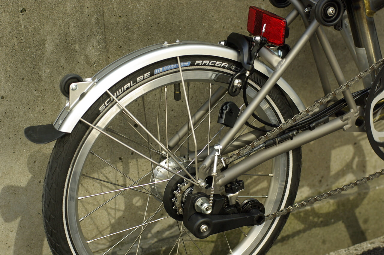 ブロンプトン フロントホイール スタンダード シルバー QFWSS 未開封新品