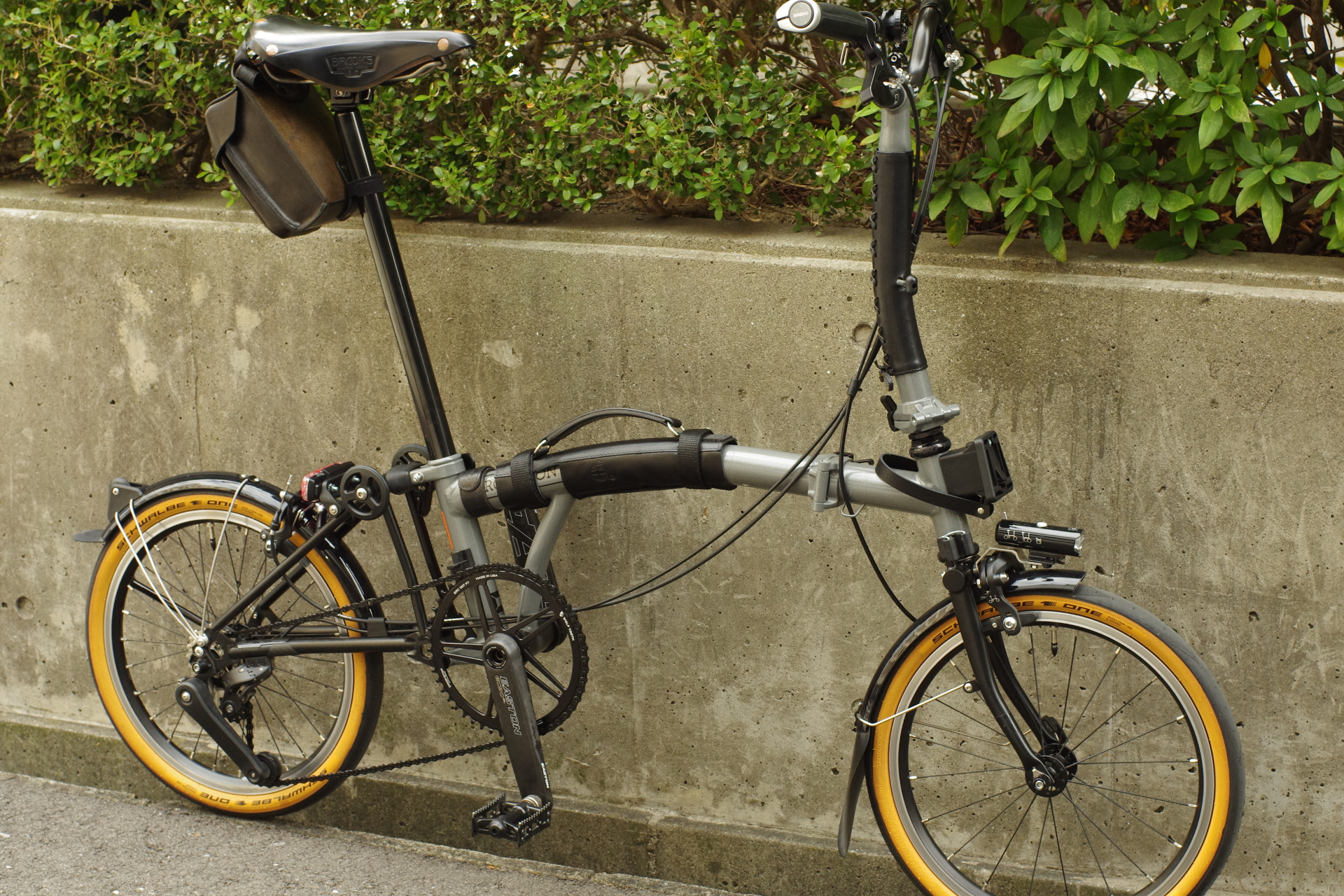 Brompton クランクとギア比を変更いたしました。 – Bici Termini