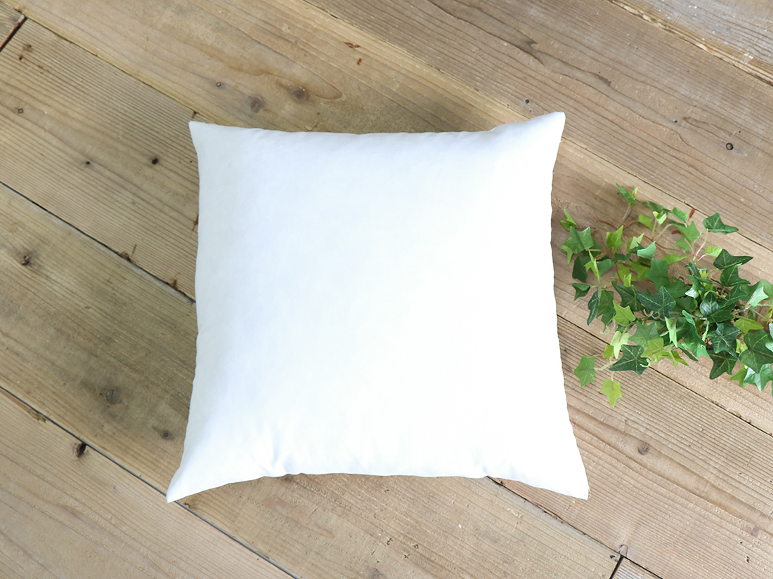 激安フェザー100％ ヌードクッション 約45x45cm - ラグ・カーペット