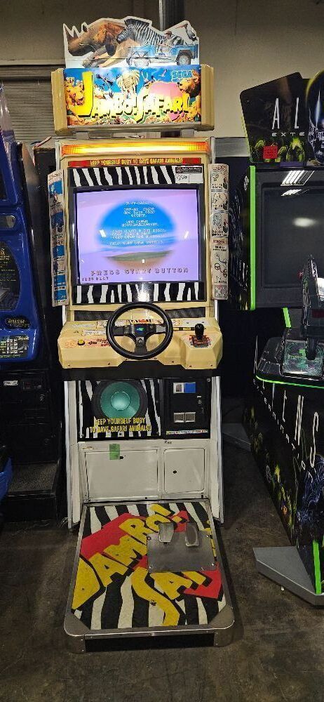 JAMBO SAFARI UPRIGHT DRIVER ARCADE GAME SEGA NAOMI