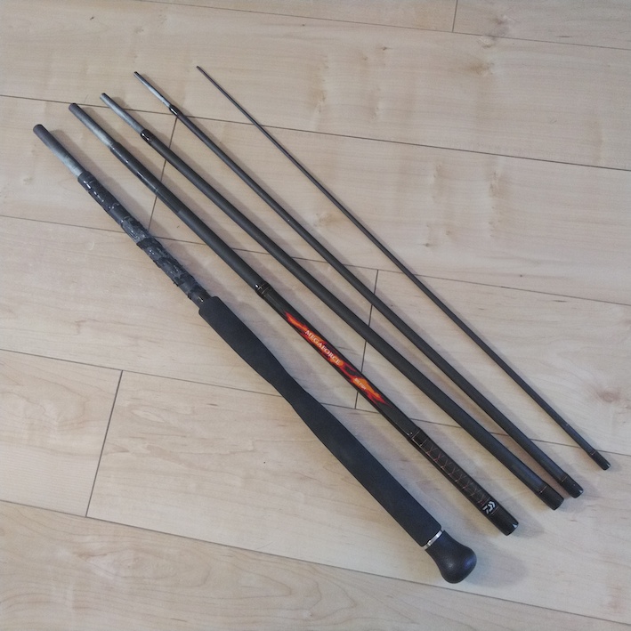 欧州ダイワのメガフォース ビッグフィッシュを改造・巨大魚用ベイト