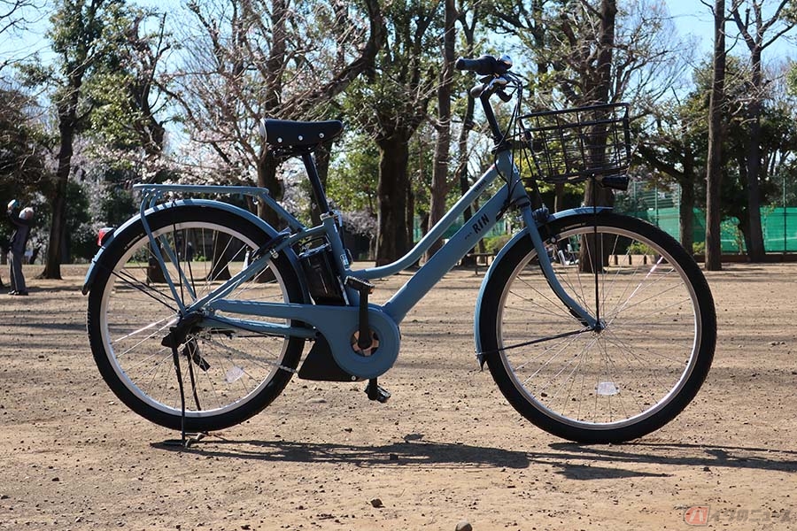 ヤマハ「PAS」の最新モデル「PAS RIN」試乗 こだわりのデザインを採用