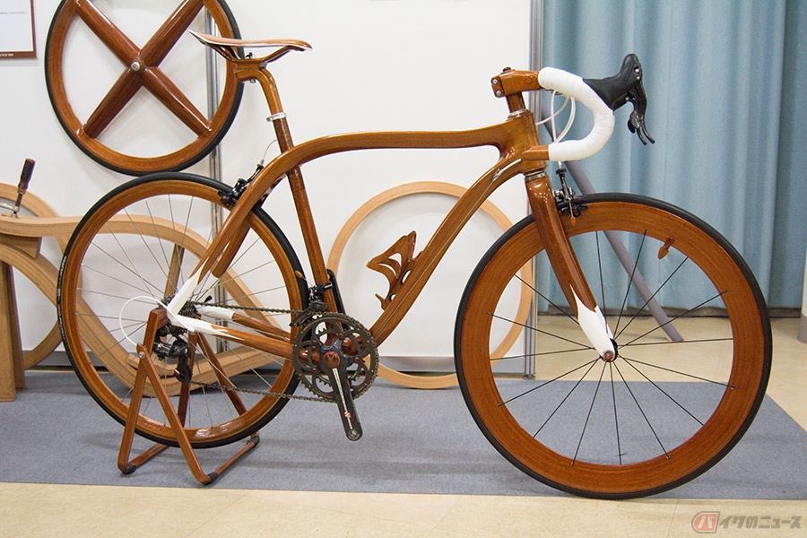 67cmハーレー風ビンテージ木製バイク 最高級逸品 67cmハーレー風