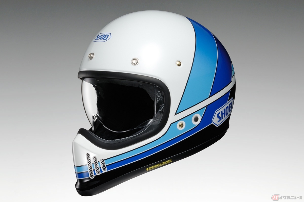 レトロなのに新しいSHOEIのフルフェイス「EX-ZERO EQUATION」に新色