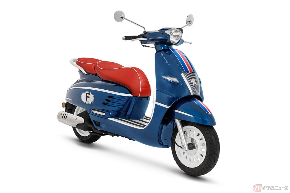 限定55台のプジョー「ジャンゴ125トリコロールABS」 東京モーター