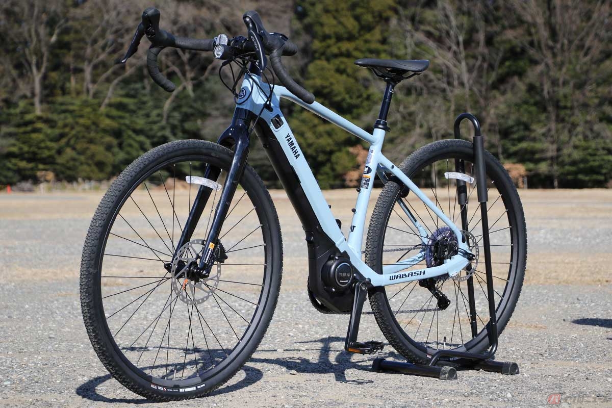 機能美が光るヤマハの新型e-BIKE スポーツサイクルに電動アシスト機能