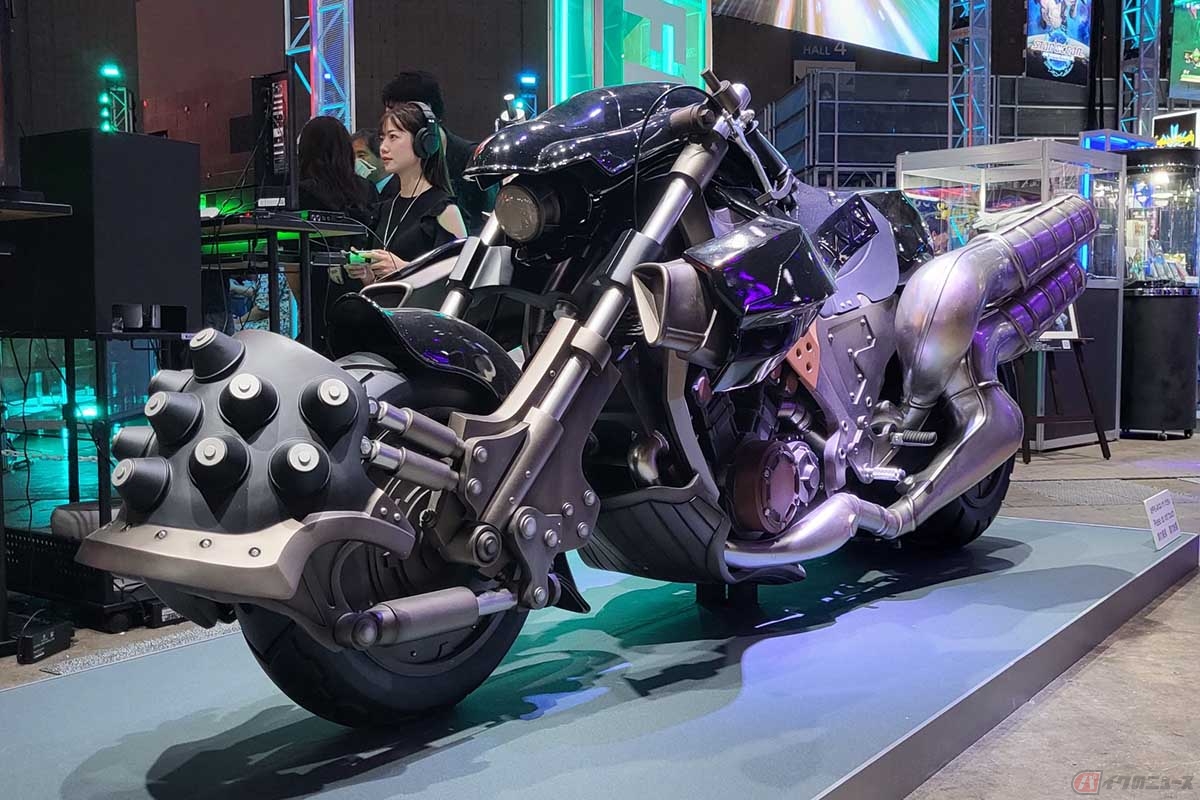 FF VIIでクラウドが乗った「ハーディ=デイトナ」 東京ゲームショウ2023