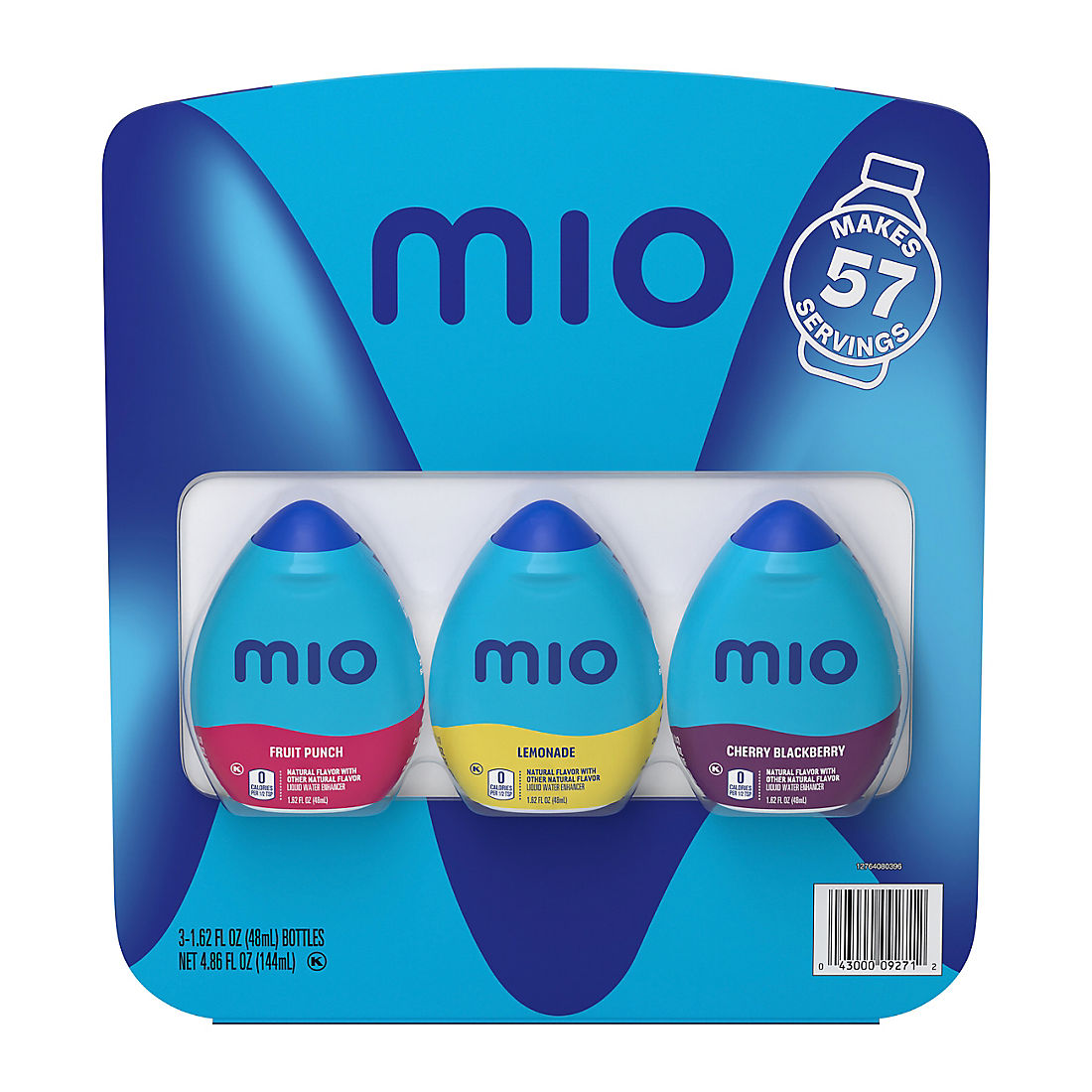 MiO Fruit Punch, Lemonade And Cherry Blackberry Naturally Variety