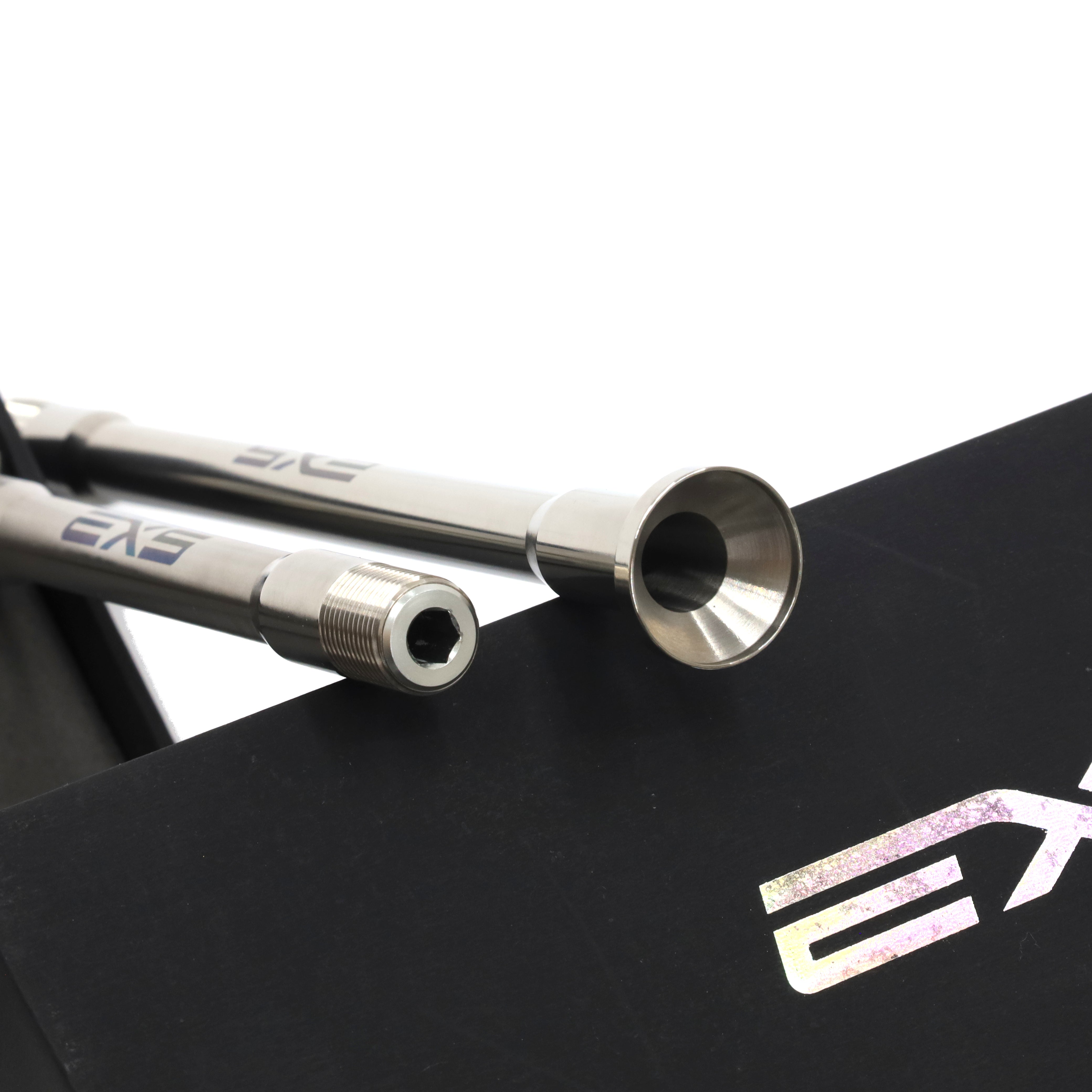 EXS / チタニウムスルーアクスル前後セット 45度ヘッド