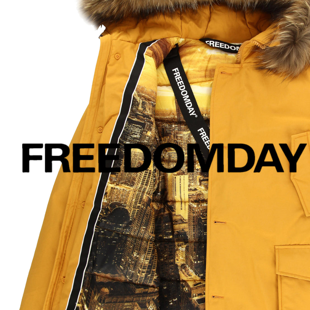 FREEDOMDAY DOWN＆POLYESTER BATTING OUTER BOB JAPAN