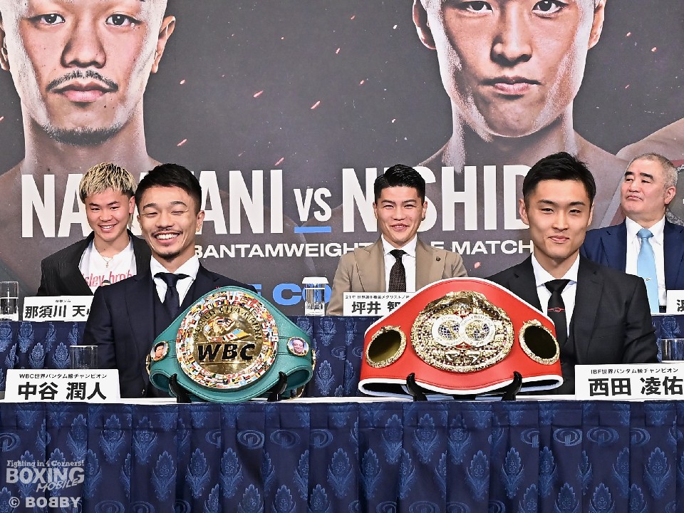 中谷潤人と西田凌佑が世界王座統一戦! | ボクモバニュース