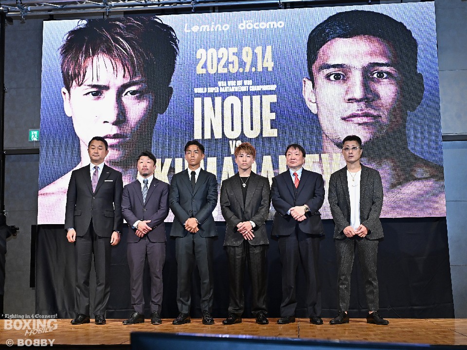 井上尚弥と武居由樹が9月14日(日)名古屋IGアリーナで防衛戦! | ボク