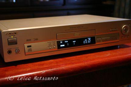 update不可 SONY DVP-S501D | Leica a la carte