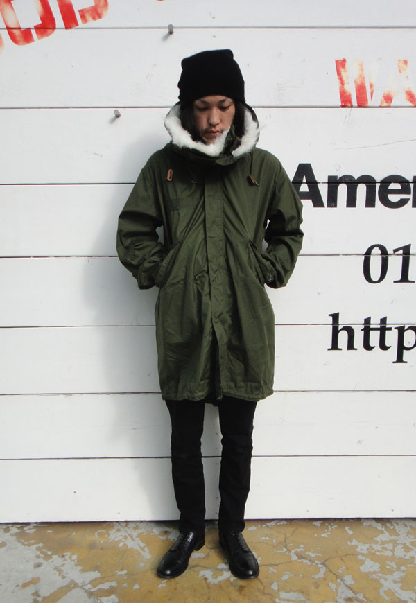 ≪70's U.S.ARMY M-65 FISHTAIL MODS COAT DEAD STOCK/M65 モッズ