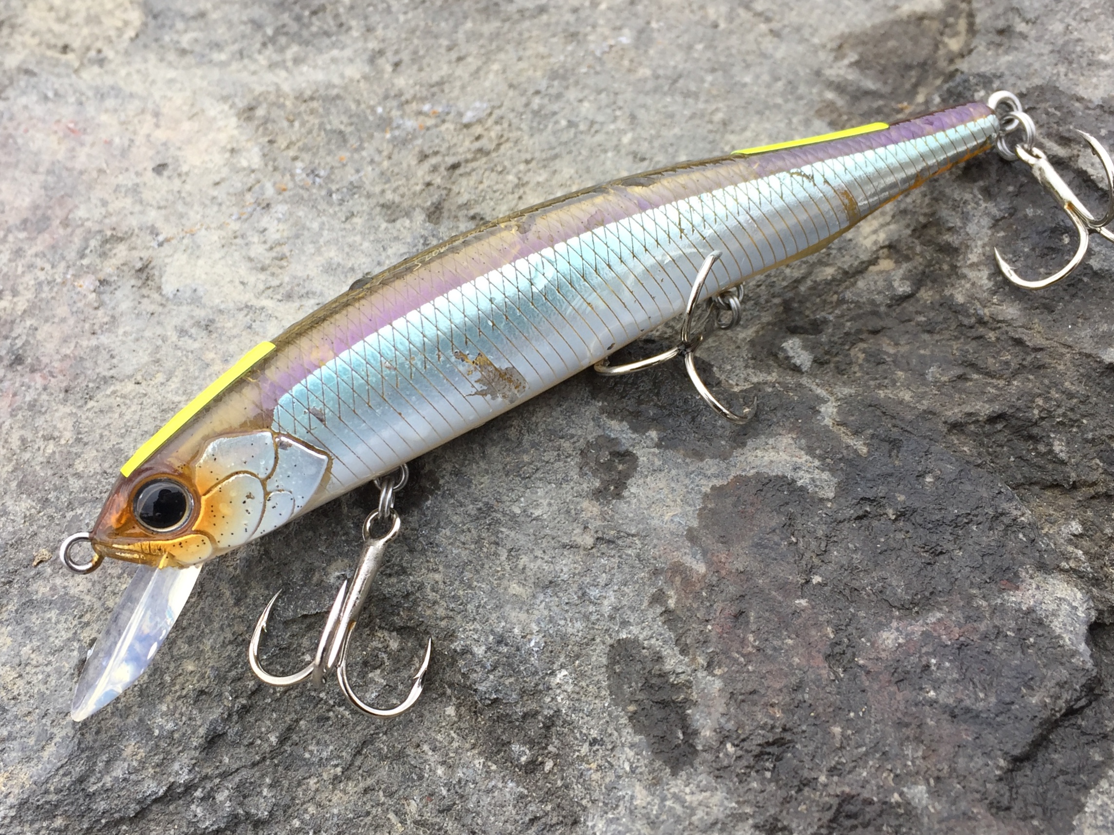 ジャークベイトインプレ】サイドステップSF/エバーグリーン/強アピール