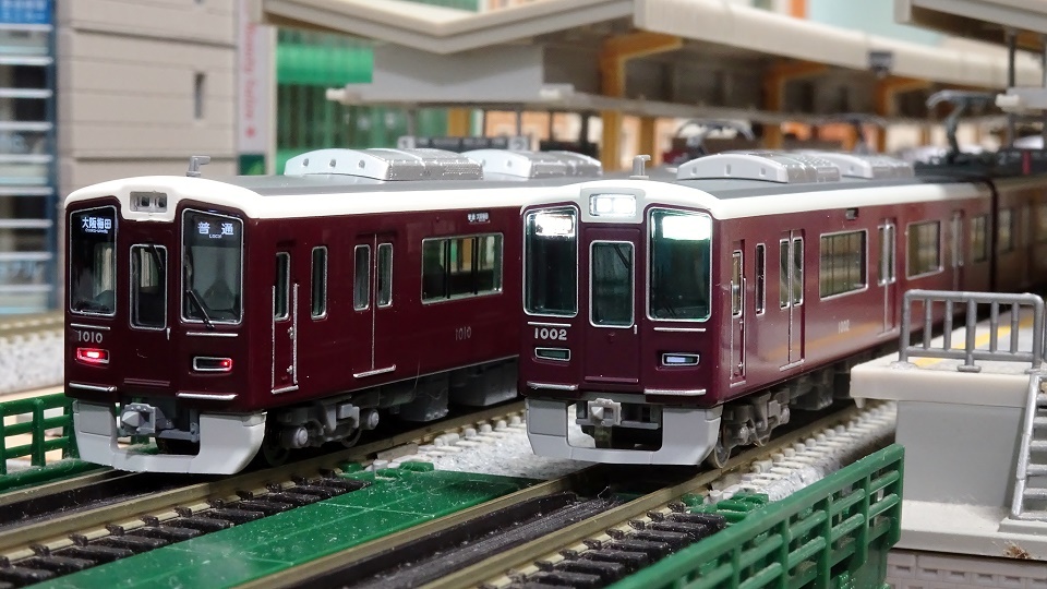 111F 阪急1300系8両編成 ー行先表示の光が最高ー - ビスタ模型鉄道