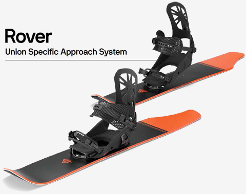 UNIONの新しい雪上登行具『Rover』 - 土と雪と: