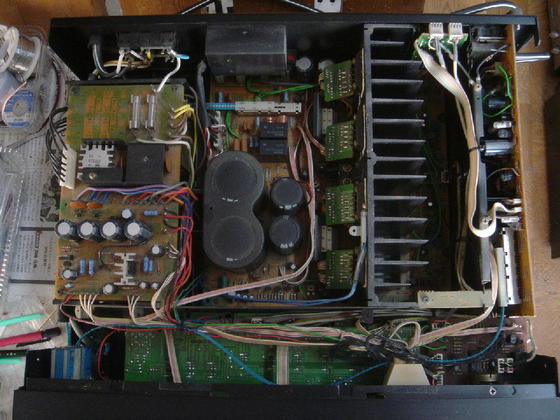 KENWOOD KA-1100SD 1日目 - アンプとインプとの日々