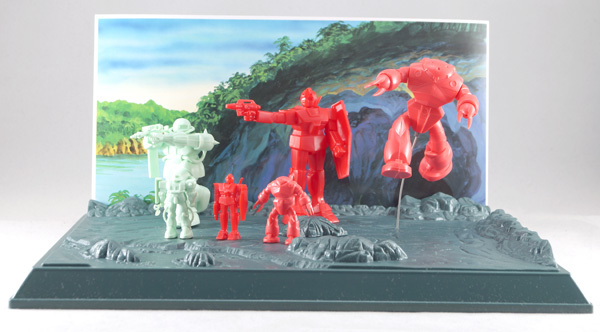 1/250ガンダム情景模型ジャブローに散る | 11（ダブルワン