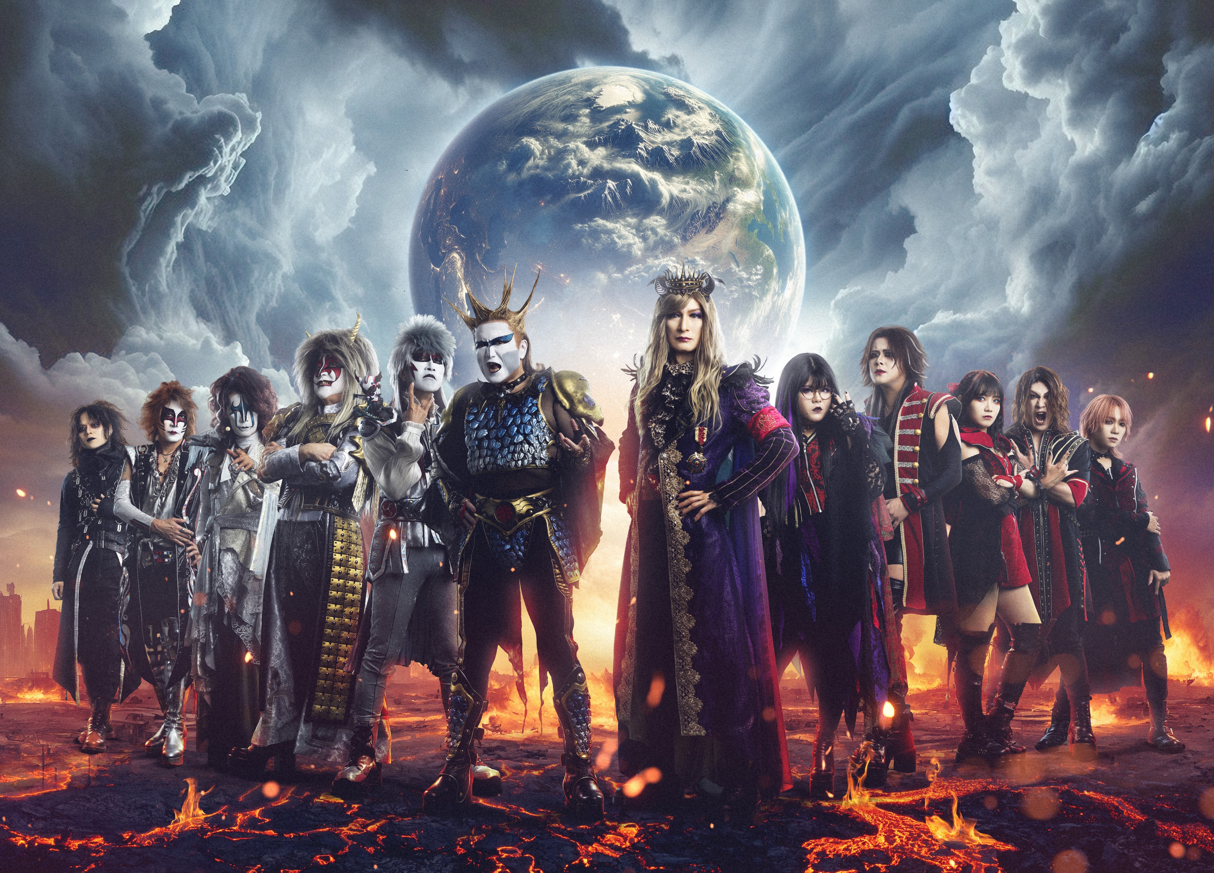 地球魔界化計画第II章：#聖飢魔II / DamianHamada'sCreatures / 1/13