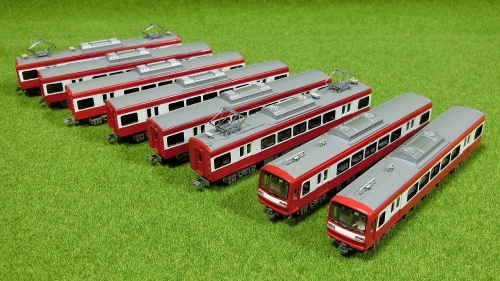 GMキット作例紹介 第15回 京急 2000形 2扉仕様 | ニムコニ鉄道模型工房