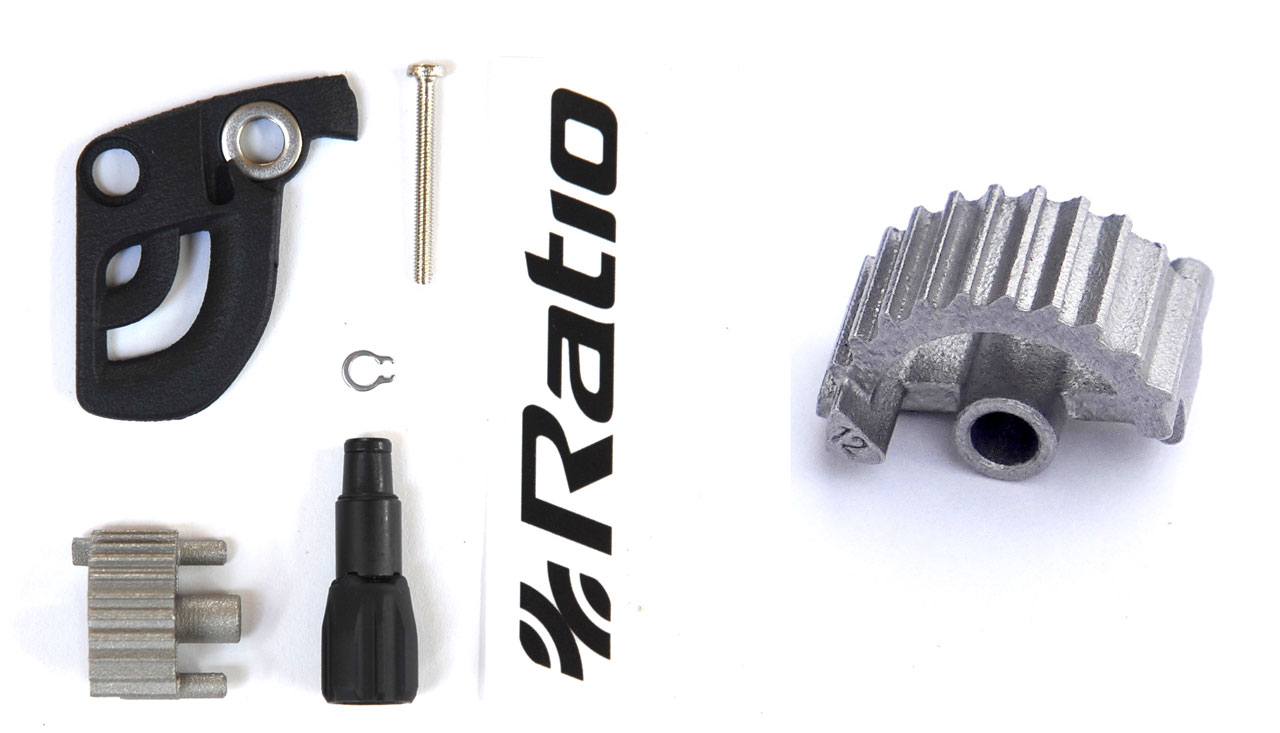 11速のSRAMメカシフターで12速Eagleリアディレイラーを引くための改造