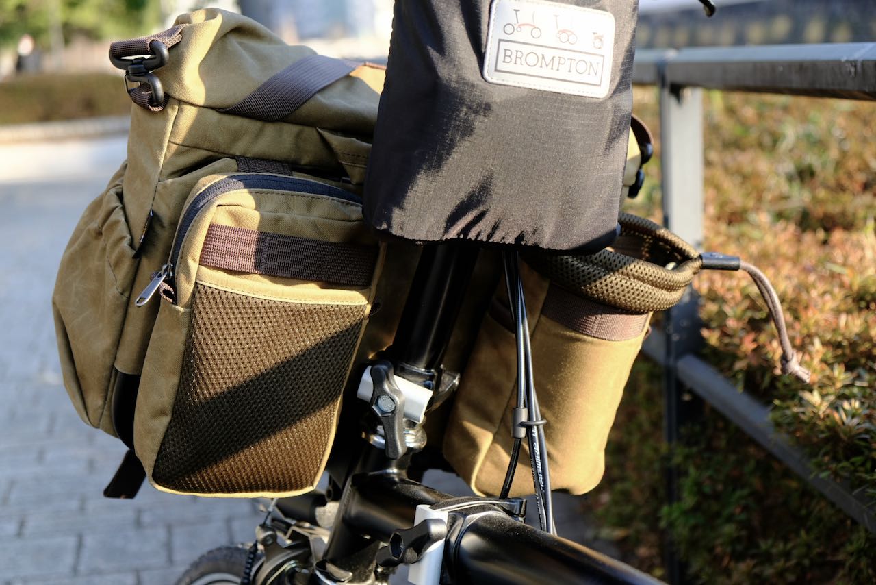 WOTANCRAFT Scrambler ブロンプトンに乗るフォト&ビデオグラファーの