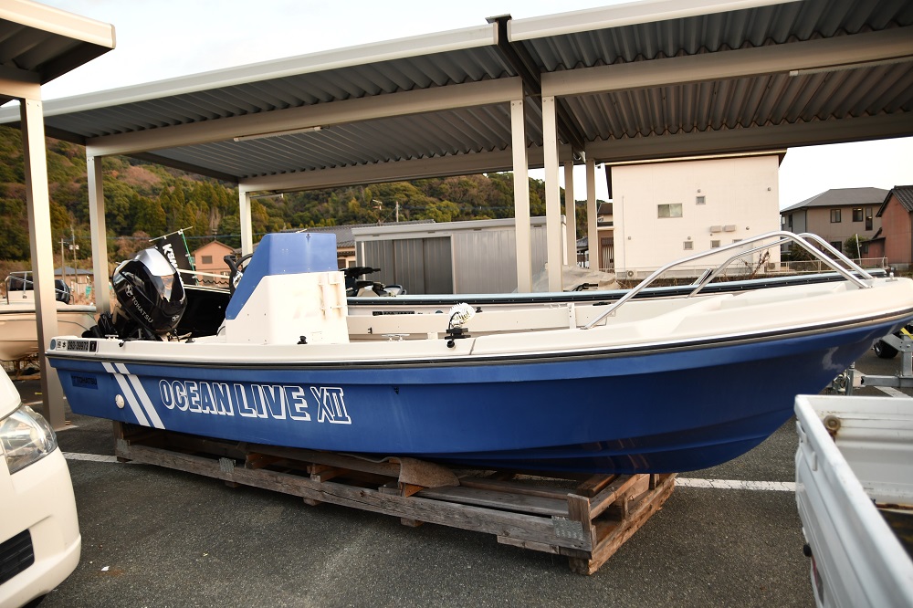 中古艇｜トーハツTOHATSU-TFW17R-(ブルー)50馬力船外機 - BLOOMGO