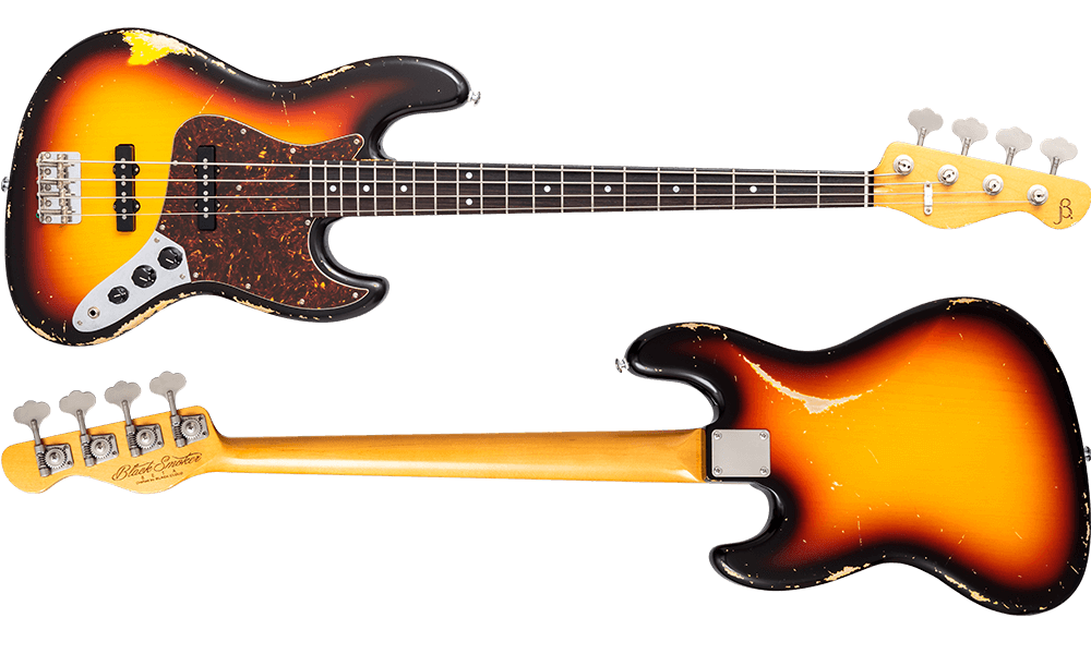 Black Smoker Guitar TRAD MASTER SERIES BETA-J4 3 Tone Sunburst