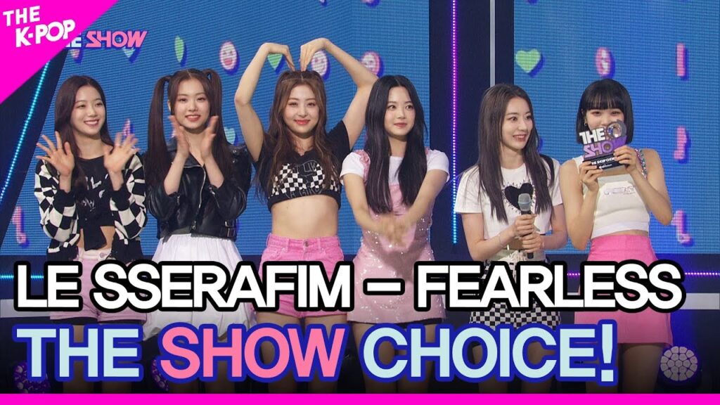 LE SSERAFIM】ルセラフィム「Show Champion」で1位獲得 4冠目達成