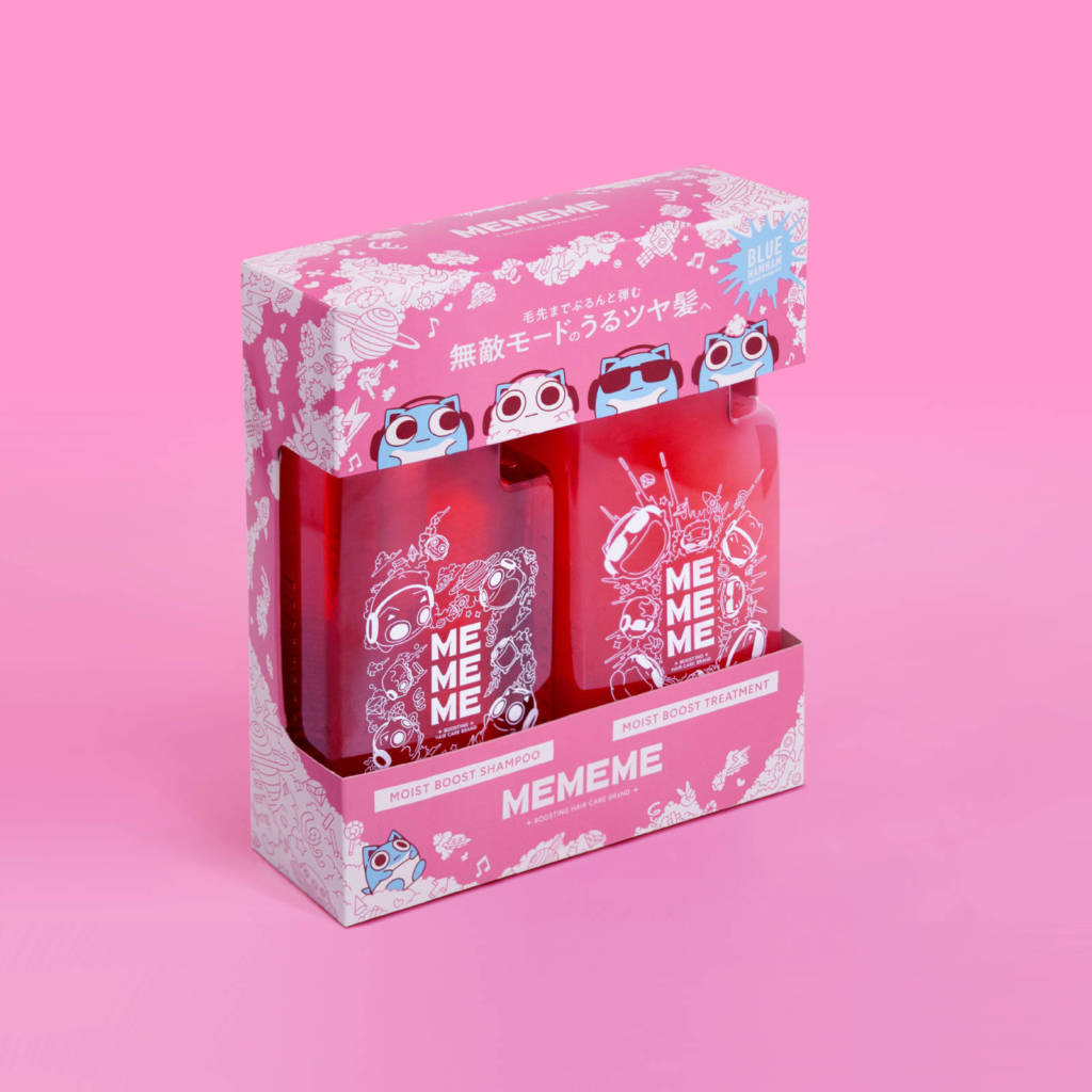 花王「MEMEME」とブルーハムハムがコラボ！11月8日より全国で数量限定