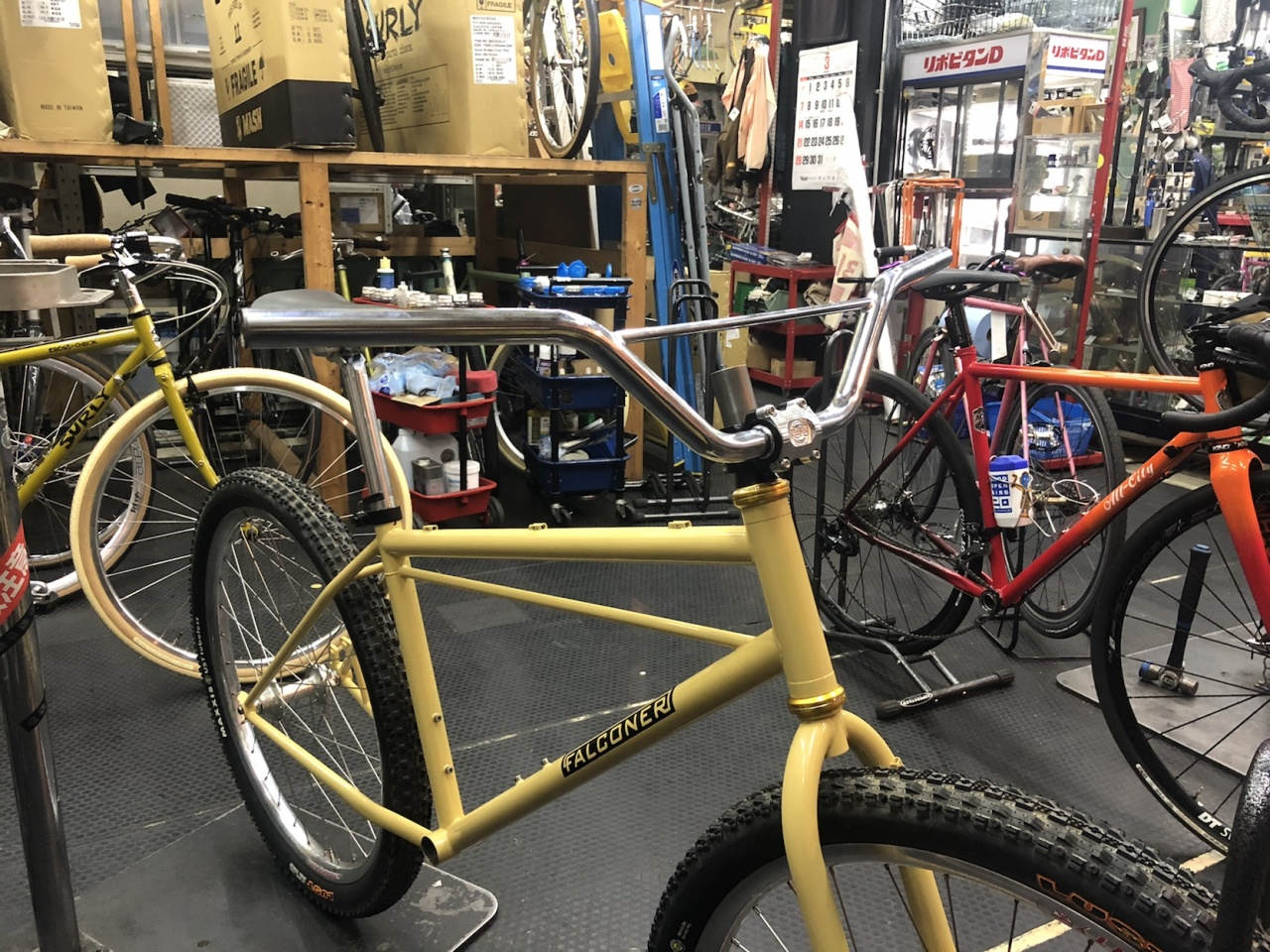 VELO ORANGE* klunker bar (black) - BLUE LUG ONLINE STORE