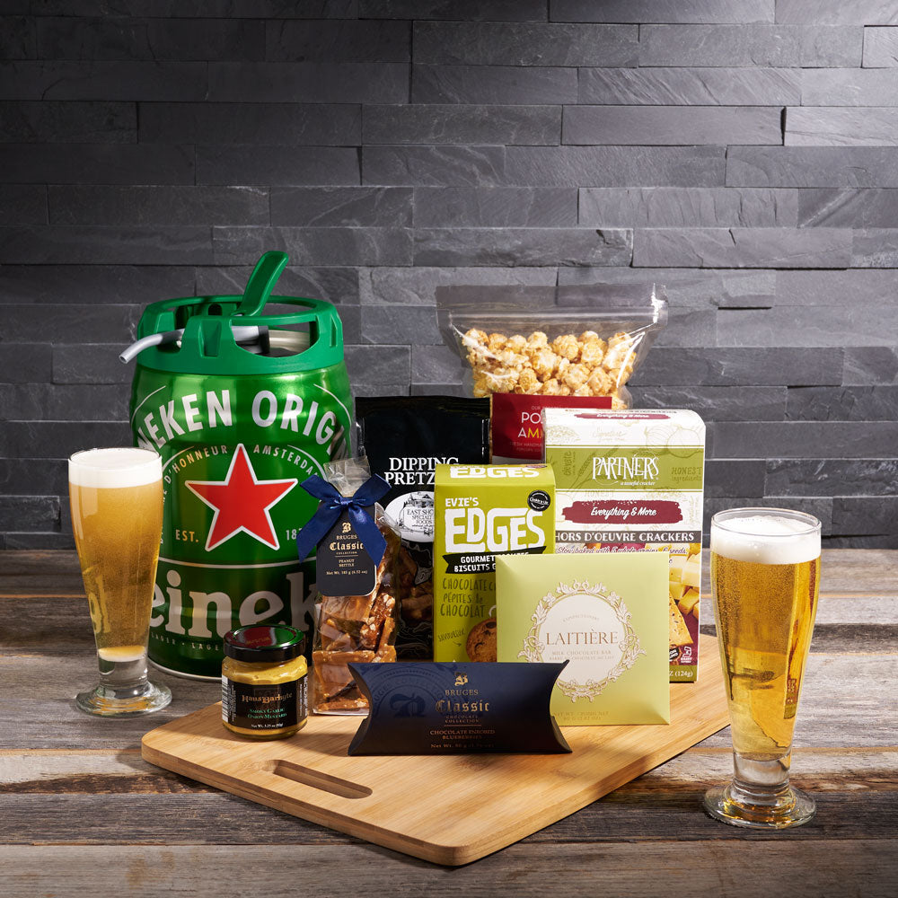 Big Boy's Heineken Keg Set – Beer gift baskets – US delivery