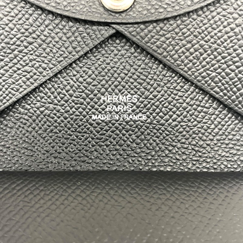 HERMES】エルメス カルヴィデュオ カードケース ヴォーエプソン