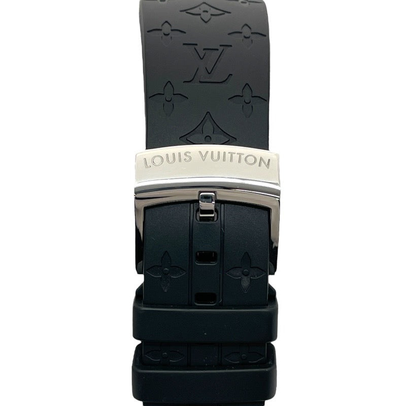 LOUIS VUITTON】ルイ・ヴィトン タンブールGM Q1111 腕時計 SS/ラバー