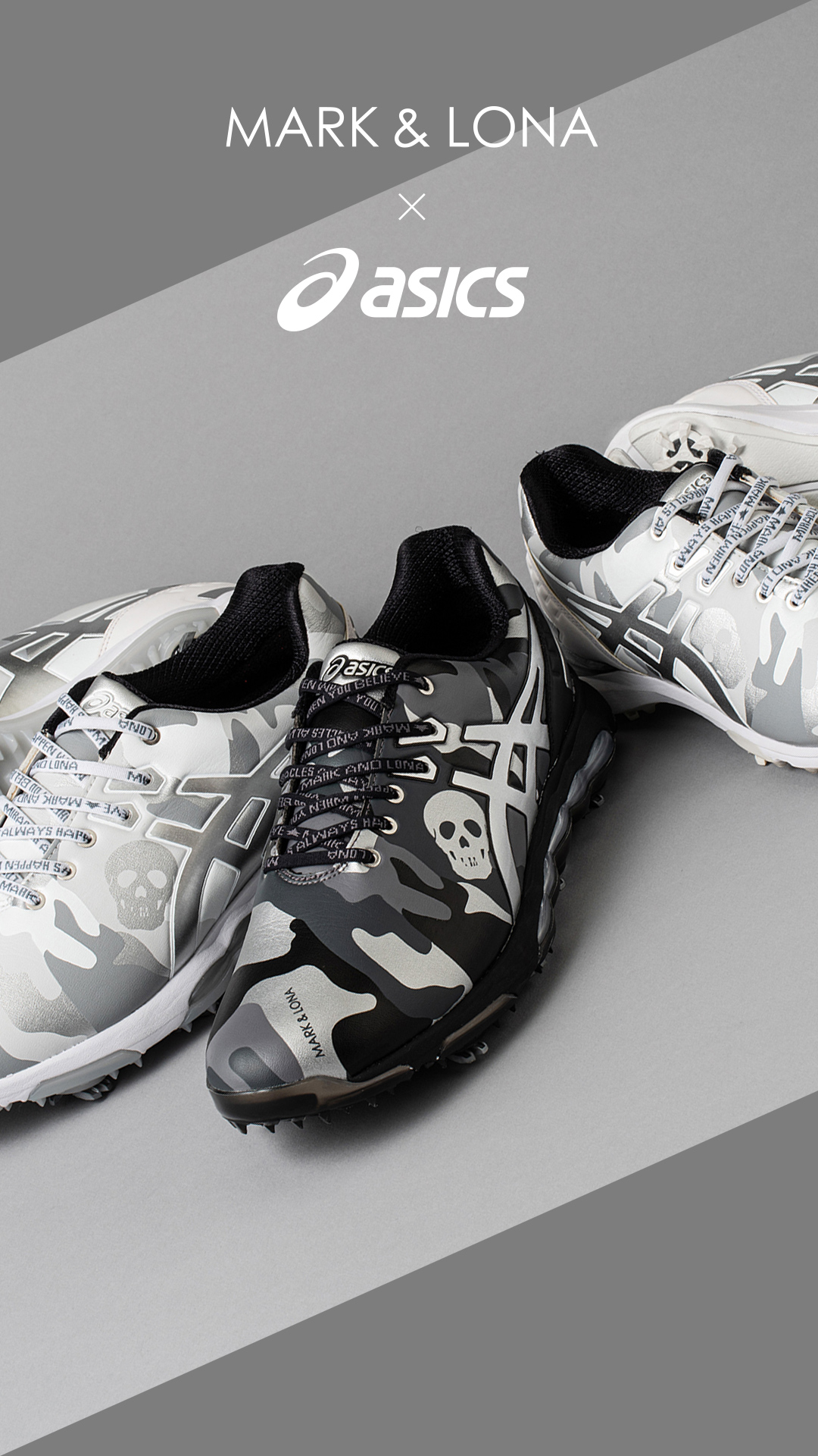 マーク＆ロナ×asics コラボシューズ マーク ＆ ロナ × アシックス 待望