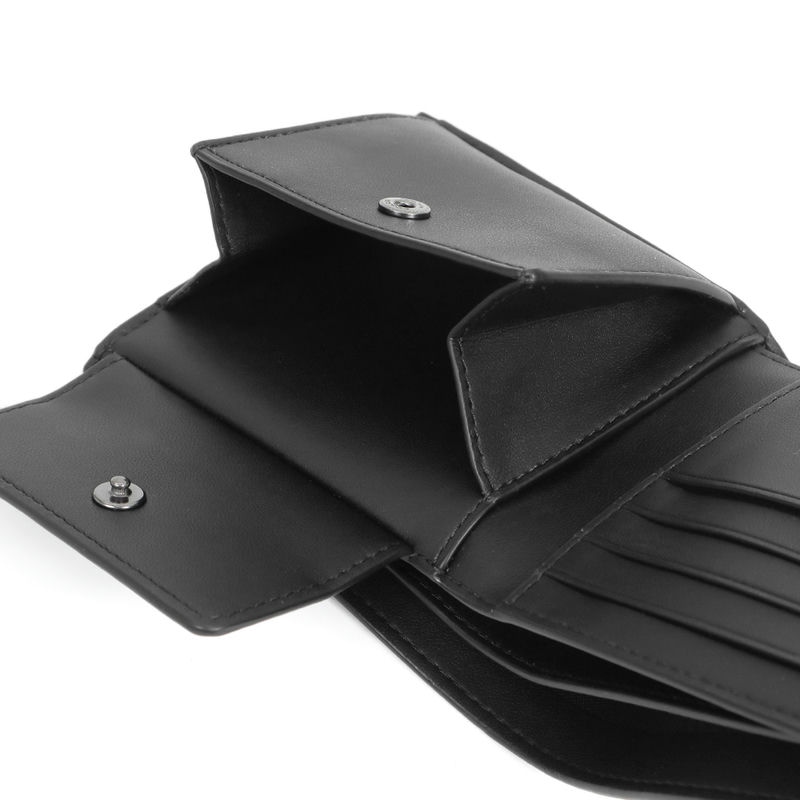 Brandol / COACH コーチ 二つ折り財布 シグネチャー ブラック系 CR428