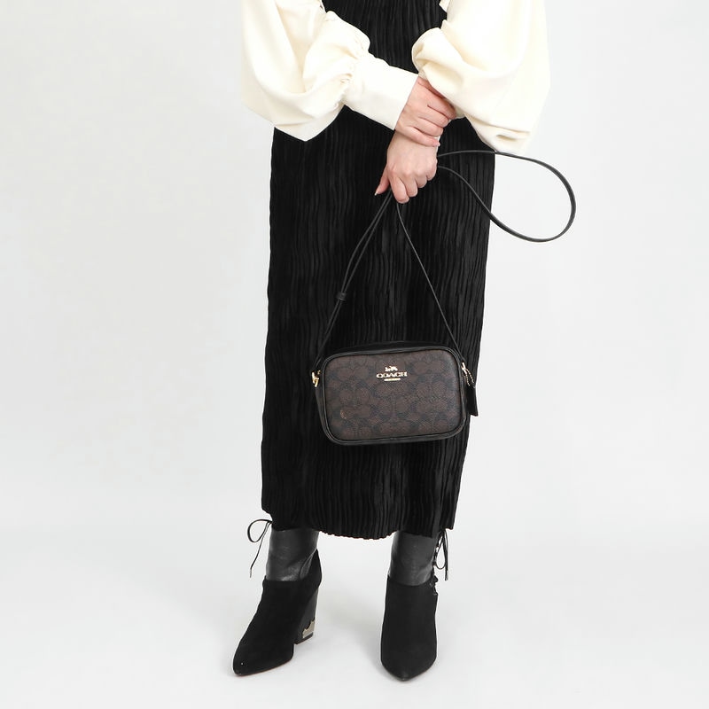 Brandol / COACH コーチ ショルダーバッグ シグネチャー ミニ